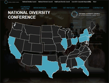 Tablet Screenshot of nationaldiversityconference.com